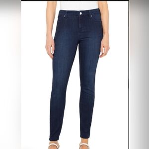 Liverpool Los Angeles Skinny Jeans, Dark Wash, Soft, Size 10/30, NEW!